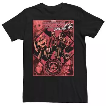 Мужская футболка с плакатом с изображением персонажа Marvel «Стражи Галактики 2» и бриллиантами Licensed Character