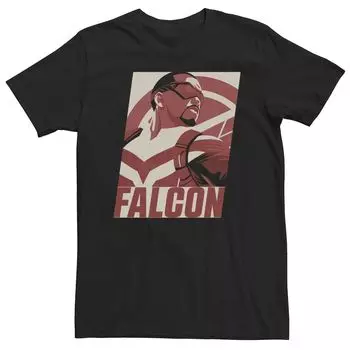 Мужская футболка с плакатом «Сокол Марвел и Зимний солдат» Tonal Falcon Licensed Character