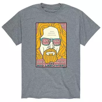 Мужская футболка с плакатом The Big Lebowski Pop Licensed Character