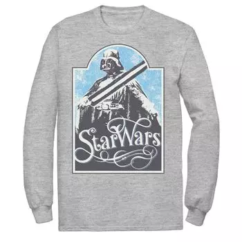 Мужская футболка с плакатом Вейдера в стиле ретро «Звездные войны» Star Wars