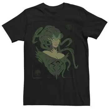 Мужская футболка с плакатом в рамке Magic The Gathering Vraska Licensed Character