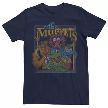 Мужская футболка с плакатом в стиле ретро The Muppets Licensed Character