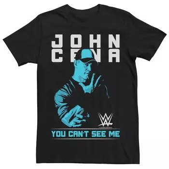 Мужская футболка с плакатом WWE John Cena You Can't See Me Licensed Character