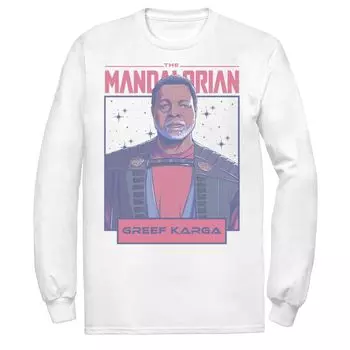 Мужская футболка с портретной панелью «Звездные войны» The Mandalorian Greef Karga Star Wars