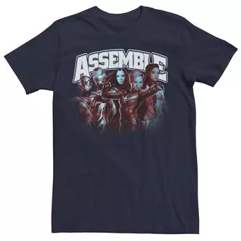 Мужская футболка с портретным рисунком «Героини эндшпиля Мстителей» Marvel