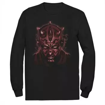 Мужская футболка с портретом Дарта Мола «Звездные войны» Dark Glare Licensed Character