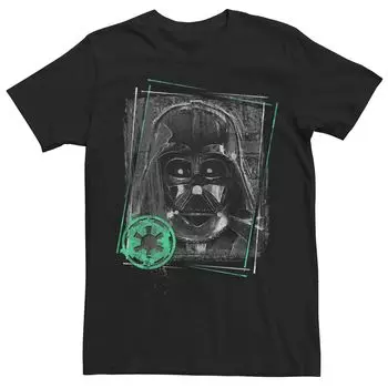 Мужская футболка с портретом Дарта Вейдера «Звездные войны» Star Wars, черный
