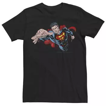 Мужская футболка с портретом DC Fandome Superman Up And Away In Flight Licensed Character
