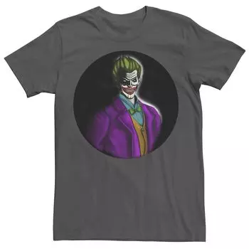 Мужская футболка с портретом DC Fandome The Joker Dark Circle Licensed Character