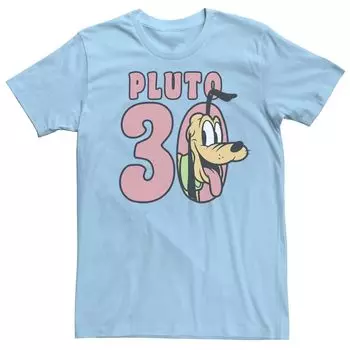 Мужская футболка с портретом Disney Mickey And Friends Pluto 30 Licensed Character