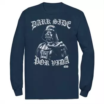 Мужская футболка с портретом Gonzales Darth Vader Dark Side Por Vida Licensed Character