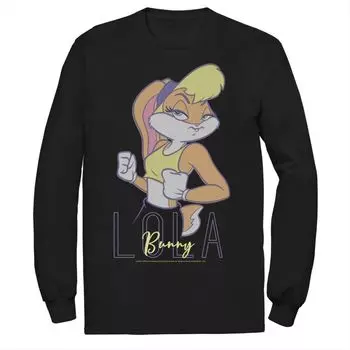 Мужская футболка с портретом Looney Tunes Lola Bunny Licensed Character