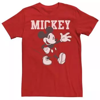 Мужская футболка с портретом Mickey And Friends Mickey Mouse Wave Disney