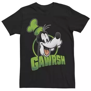 Мужская футболка с портретом «Микки и друзья Гуфи Гаврш» Disney Licensed Character