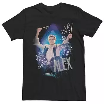 Мужская футболка с портретом Netflix Julie And The Phantoms Alex Licensed Character