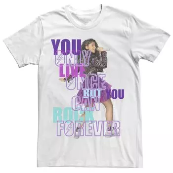 Мужская футболка с портретом Netflix Julie And The Phantoms Rock Forever Licensed Character