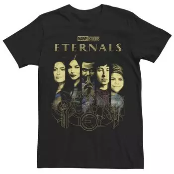 Мужская футболка с портретом персонажа Marvel Eternals Licensed Character