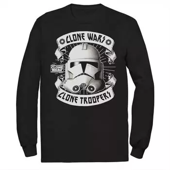 Мужская футболка с портретом штурмовика «Звездные войны: Войны клонов» Star Wars