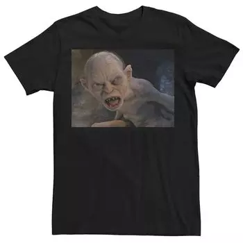 Мужская футболка с портретом «Властелин колец Gollum Yell» Licensed Character