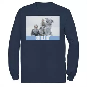 Мужская футболка с портретом «Звездные войны» Chillin' Licensed Character