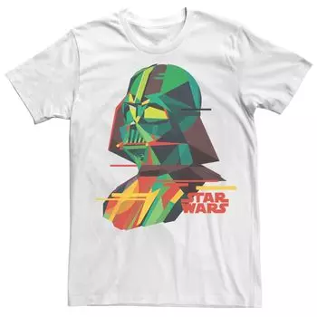 Мужская футболка с портретом «Звездные войны Дарт Вейдер», вырезанная из бумаги Star Wars