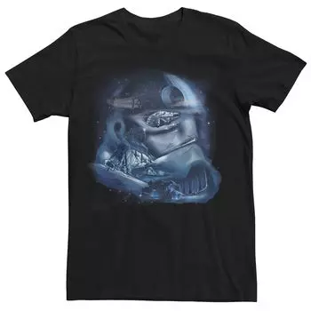 Мужская футболка с портретом «Звездные войны» Hoth Battle Licensed Character