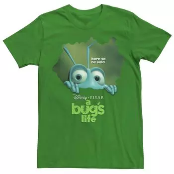 Мужская футболка с постером фильма Disney/Pixar «Жизнь жука» Flik Licensed Character