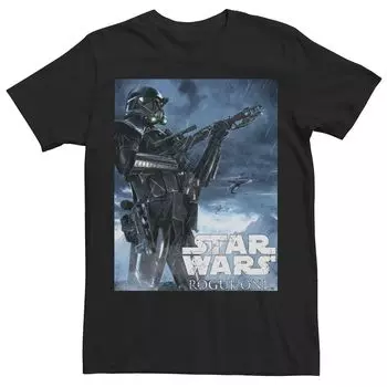 Мужская футболка с постером к фильму «Изгой-один: История солдата смерти» Star Wars