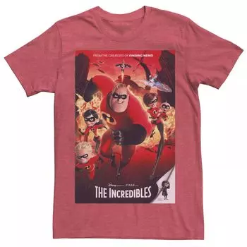 Мужская футболка с постером к фильму «Суперсемейка» Disney / Pixar