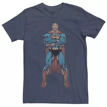 Мужская футболка с постером комиксов DC Comics Superman Power Stance Licensed Character
