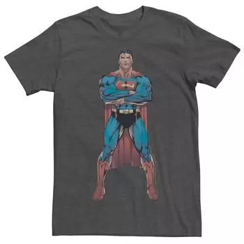 Мужская футболка с постером комиксов DC Comics Superman Power Stance Licensed Character