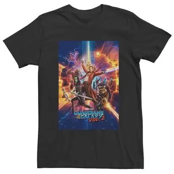 Мужская футболка с постером «Стражи Галактики 2» Licensed Character