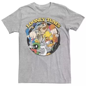 Мужская футболка с позами для групповых снимков Looney Tunes Licensed Character