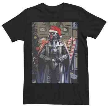 Мужская футболка с поздравительным плакатом «Сезоны Дарта Вейдера» Star Wars