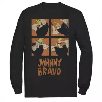 Мужская футболка с прической Cartoon Network Johnny Bravo Box Up Licensed Character