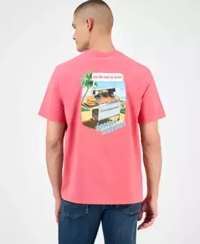 Мужская футболка с принтом "Can You Sear Me Now" Tommy Bahama, красный