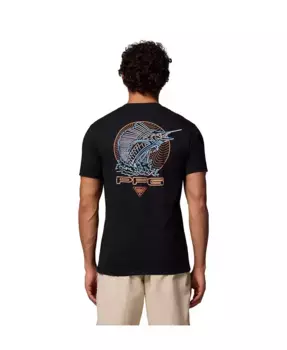 Мужская футболка с принтом Cayman Columbia, черный