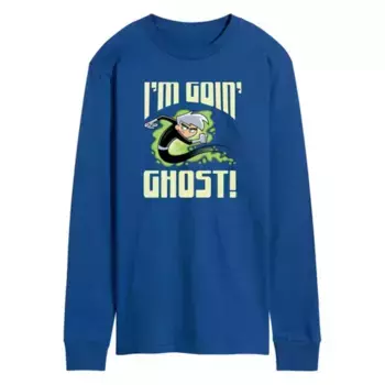 Мужская футболка с принтом «Danny Phantom I'm Goin' Ghost» Nickelodeon, синий