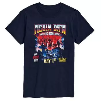 Мужская футболка с принтом Figrin Da'n & The Modal Nodes в рок-стиле Star Wars, синий