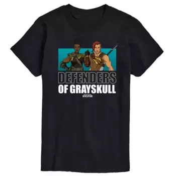 Мужская футболка с принтом He-Man Masters of the Universe Licensed Character, черный