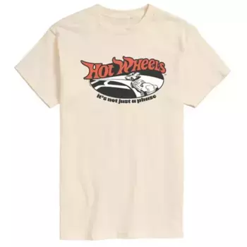Мужская футболка с принтом "Это не просто этап" Drive Hot Wheels, бежевый