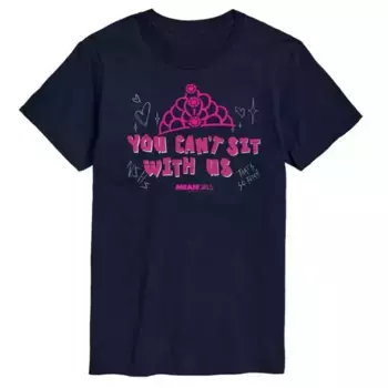 Мужская футболка с принтом "Mean Girls: с нами не садятся" Licensed Character, синий
