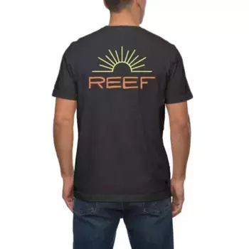 Мужская футболка с принтом Reef, серый