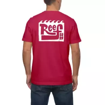 Мужская футболка с принтом Riptide Reef, цвет mountain red