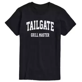 Мужская футболка с принтом «Tailgate Grill Master» Licensed Character, черный