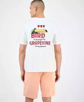 Мужская футболка с принтом Through The Grapevine Tommy Bahama, белый