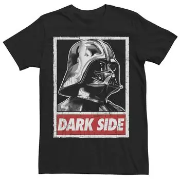 Мужская футболка с профилем Dark Side «Звездные войны Дарт Вейдер» Licensed Character