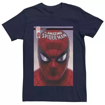 Мужская футболка с простым комиксом Marvel The Amazing Spider-Man Licensed Character