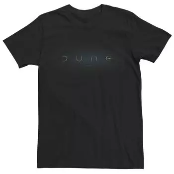Мужская футболка с простым логотипом Dune и подсветкой Licensed Character