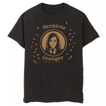 Мужская футболка с простым портретом Гермионы Грейнджер Harry Potter